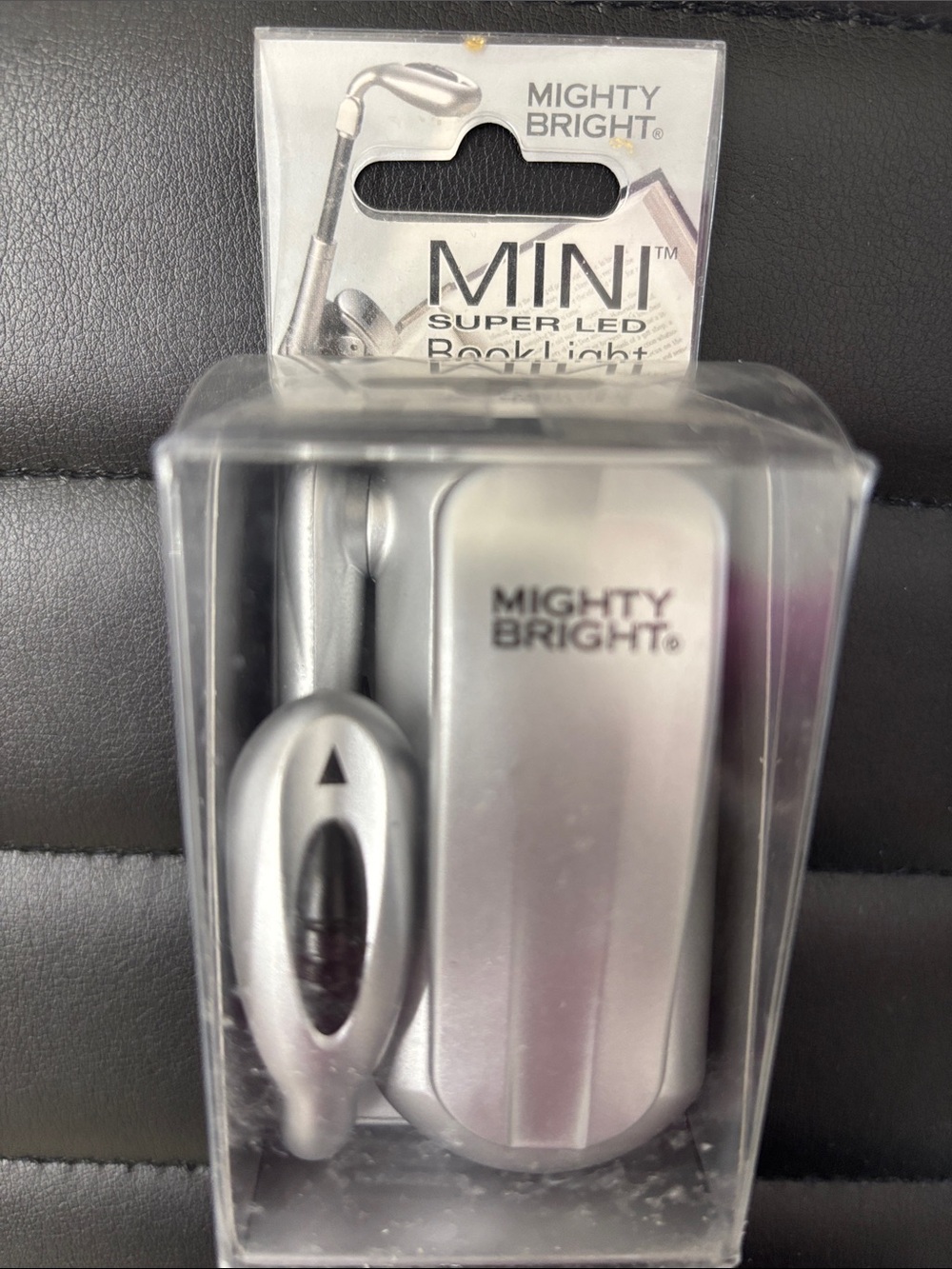 MIGHTY BRIGHT Mini Super LED Book Light - Silver